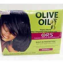ОРС оливковое масло защита No-Lye распрямитель для волос