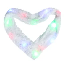 DA XIN светодиодный шарф, мигающий светильник, яркий шарф, 6 режимов, для костюма на Хэллоуин, вечерние, рождественские игрушки