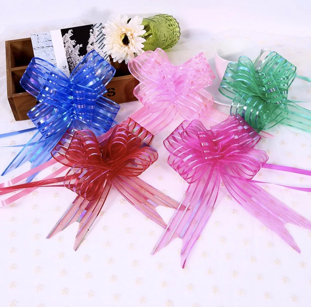 100 шт. декоративная лента из органзы 18 мм|decoration marriage|party weddingcrystal organza |