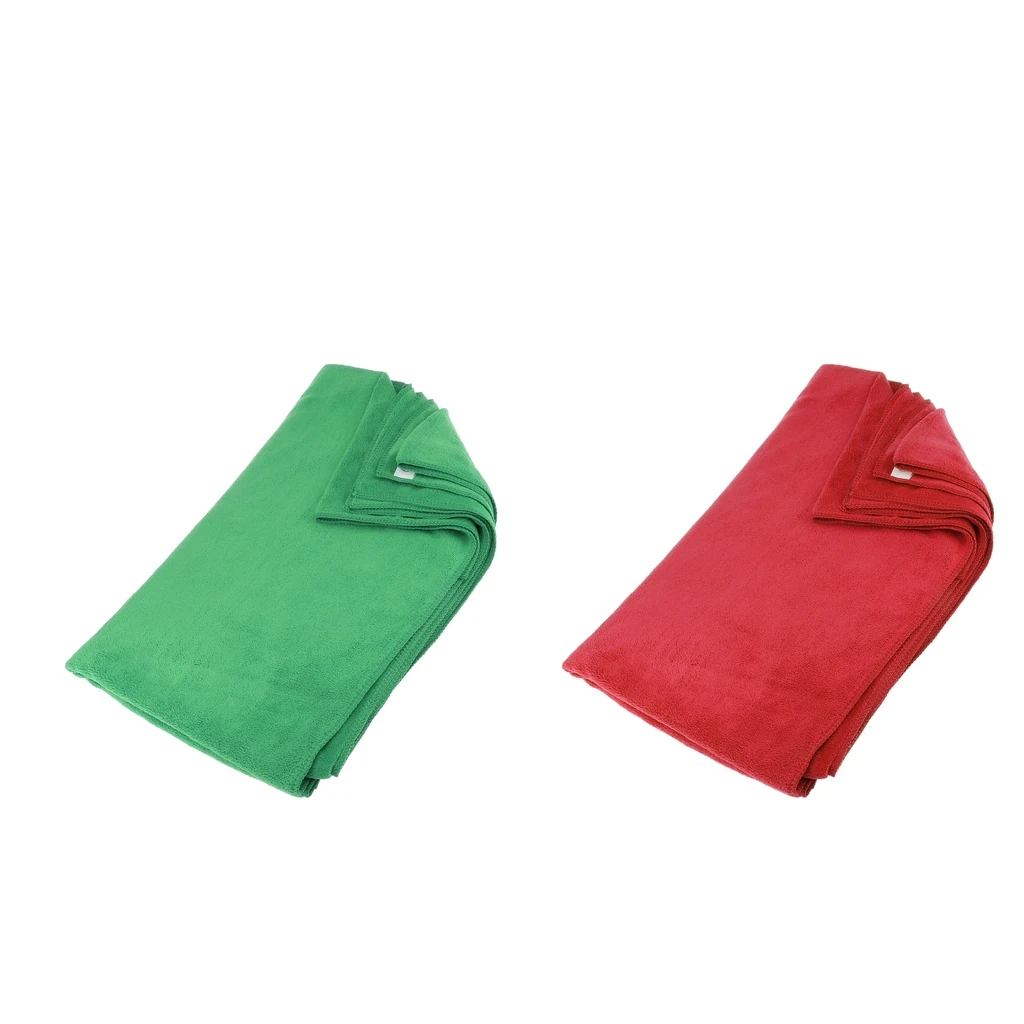 2 Pcs 60cmX180cm Microfibre Super Absorbent Water Car Cleaning Washing Towel Red+Green 2 Pcs 60cmX180cm Microfibre Super Absorbent Water Car Cleaning Washing Towel Red+Green