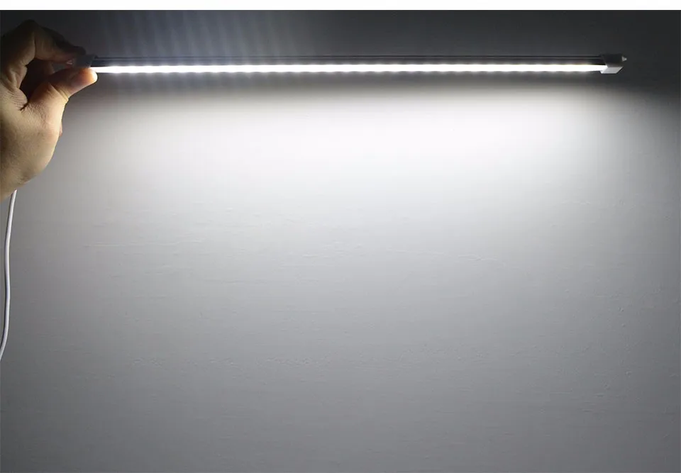 1 светодио дный шт. В 5 в USB жесткий светодиодный свет бар 30 светодио дный led s 2835 SMD лампа полосы ярче, чем 3014 чип светодиодные полосы света для ночного стола чтения книг