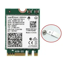 Новое поступление Двухдиапазонная 1,73 Гбит/с Беспроводная AC для Intel 9260NGW карта NGFF M2 Wifi Bluetooth 5,0 сетевая карта для планшетных ПК