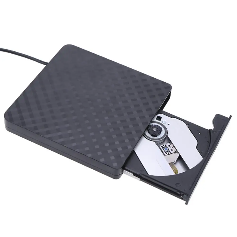 USB3.0 Slim Portable Driver dvd rw Writer Burner External Optical Drive CD +/-RW DVD Superdrive For MacBook Desktop Laptop