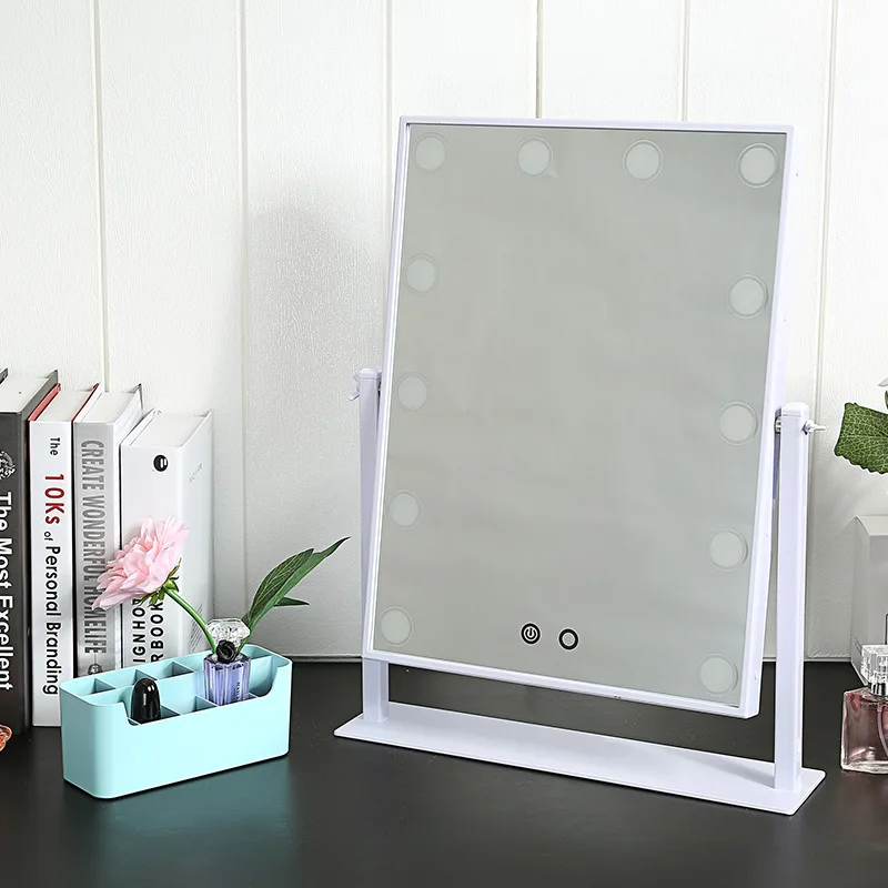 Голливуд LED110 240v Vanity светильник s Touch Управление Регулируемый Яркость зеркало для