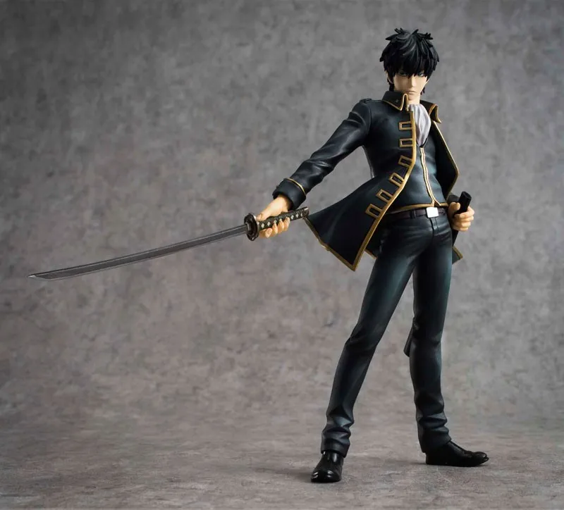 Оригинальный Bandai 100% Tamashii Наций Figuarts нулевой фигурку-Toshiro Хиджиката из "Gintama"