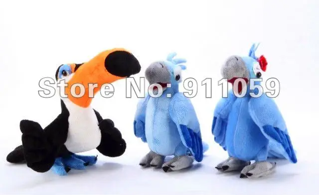 minecraft plush parrot