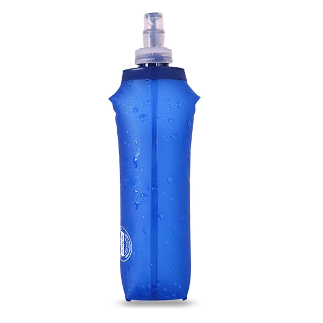 2017 New 170/250/ 500ml TPU Outdoor Foldable Water Bag Soft Flask Squeeze Portable for Sport Running Drinking Water Bottle Bags
