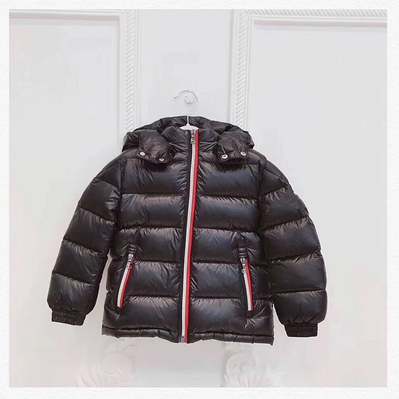 

kid down jackets duck down coat hooded for boys girls autumn winter warm down clothes outwear in early Nov