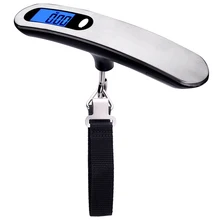 50 кг/10 г цифровые весы для багажа для путешествий багаж чемодан сумка вес ЖК-дисплей с подсветкой