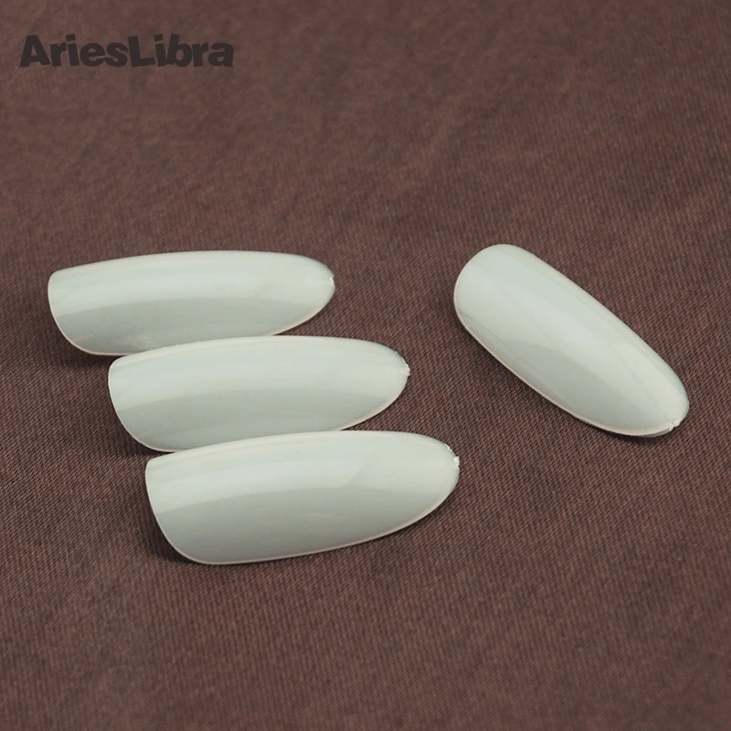 AriesLibra 500 шт./упак. полное покрытие накладные ногти натуральные накладные ногти акриловые УФ-гель обучение искусственные ногти поддельные насадок для маникюра