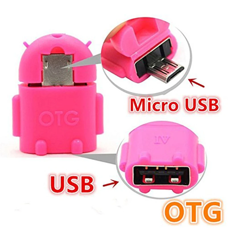 Hsmeilleur-Micro-USB-to-USB-OTG-Adapter-For-Android-Smartphone-Tablet-PC-Mouse-Keyboard-Flash-Drive-Robot-Design-Adaptor-100PCS (6)