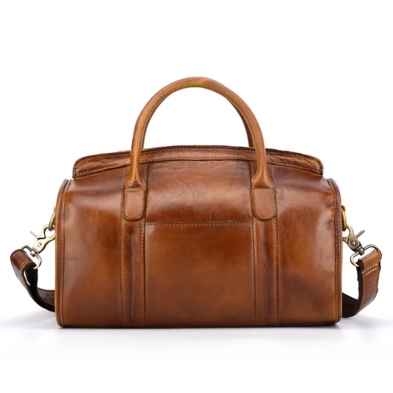 Ms Europe and the United States fashion leather retro pillow bag Ms. Europe and the United States fashion leather retro brush sh