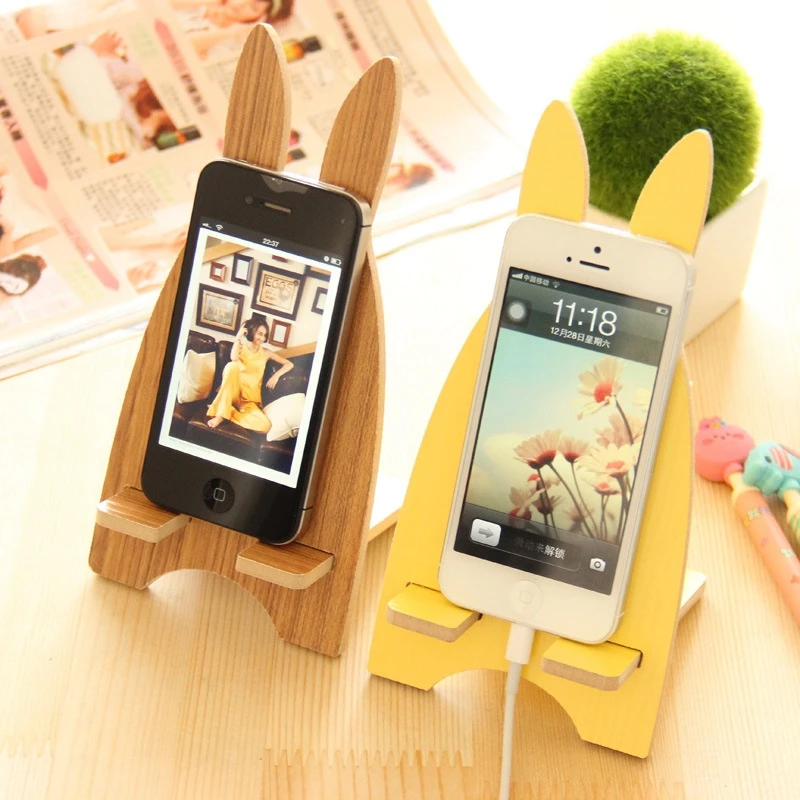 Cute-Cartoon-Rabbit-Wooden-Universal-Phone-Holder-Stand-Cell-Phone-Mount-Holder-for-iPhone-for-Samsung(4)