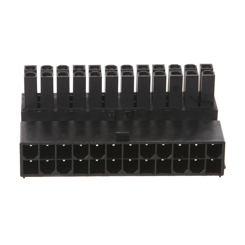 

ATX 24Pin Female to 24pin Male Right Angle Adapter For Desktop PC Power Supply