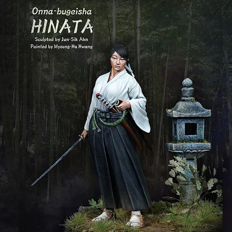 1/20 ННА бугейша Хината фигурка модели из смолы GK несобранный и Неокрашенный