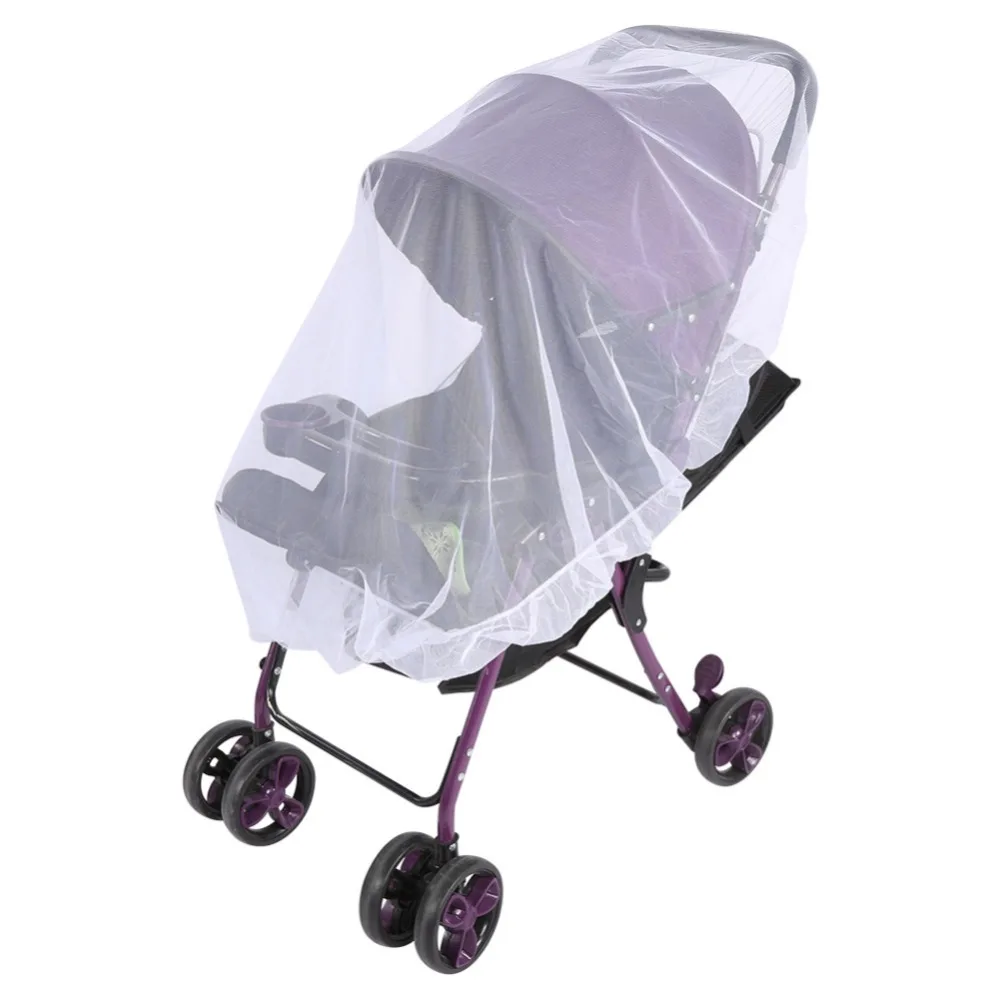 

New Infants Baby Stroller Pushchair Mosquito Insect Net Safe Mesh Buggy Crib Netting Cart Mosquito Net Pushchair Full Cover Net