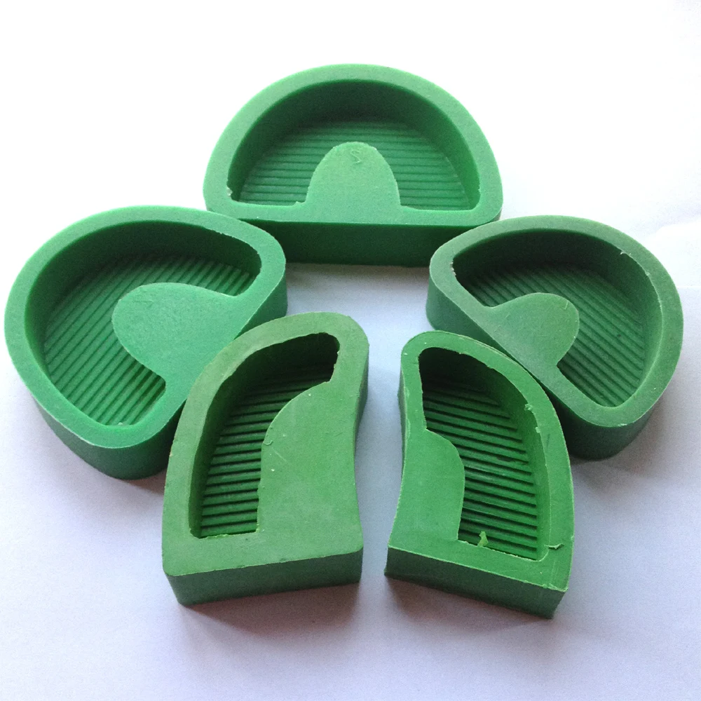 

Dental lab, Green Rubber base for the production of plaster model,Impression base,5pcs/set