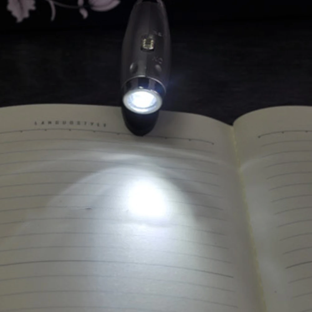 УФ Регулируемая лампа для чтения уникальная настольная лампа супер яркая практичная пластиковая Мини Регулируемая