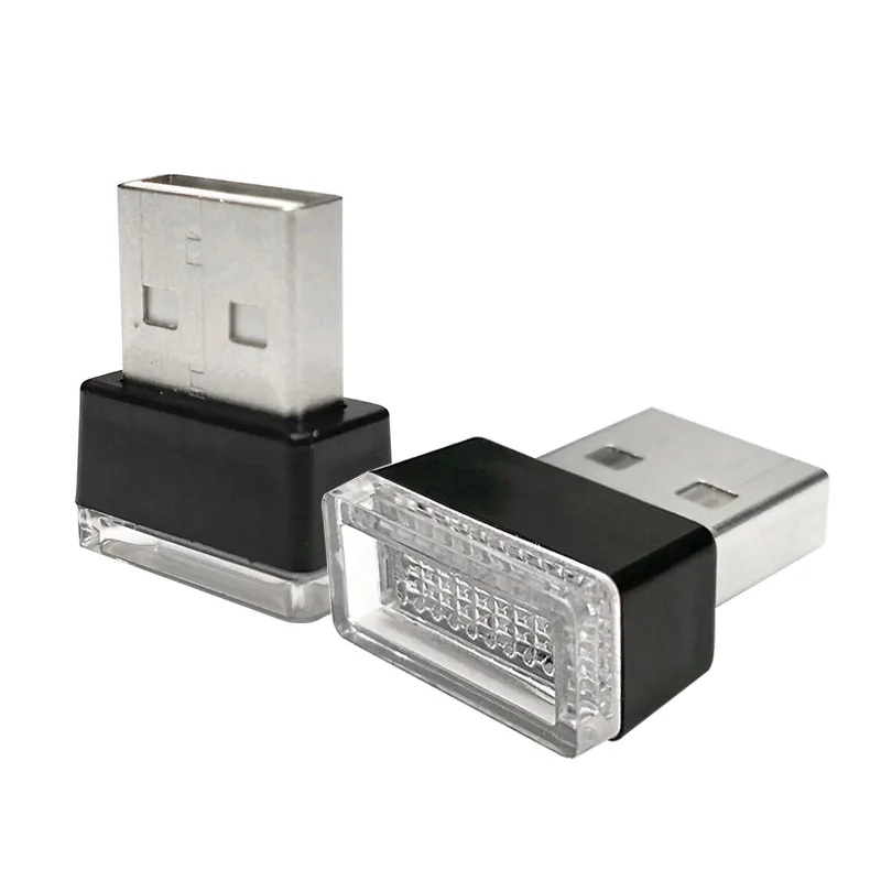 Автомобильные аксессуары автомобильные атмосферные огни мини USB прикуриватель