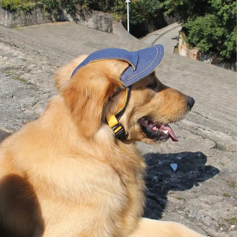 

Breathable Outdoor Baseball Dog Caps Pet Dog Hats Large Dogs Sports Sun Hats for medium large dog