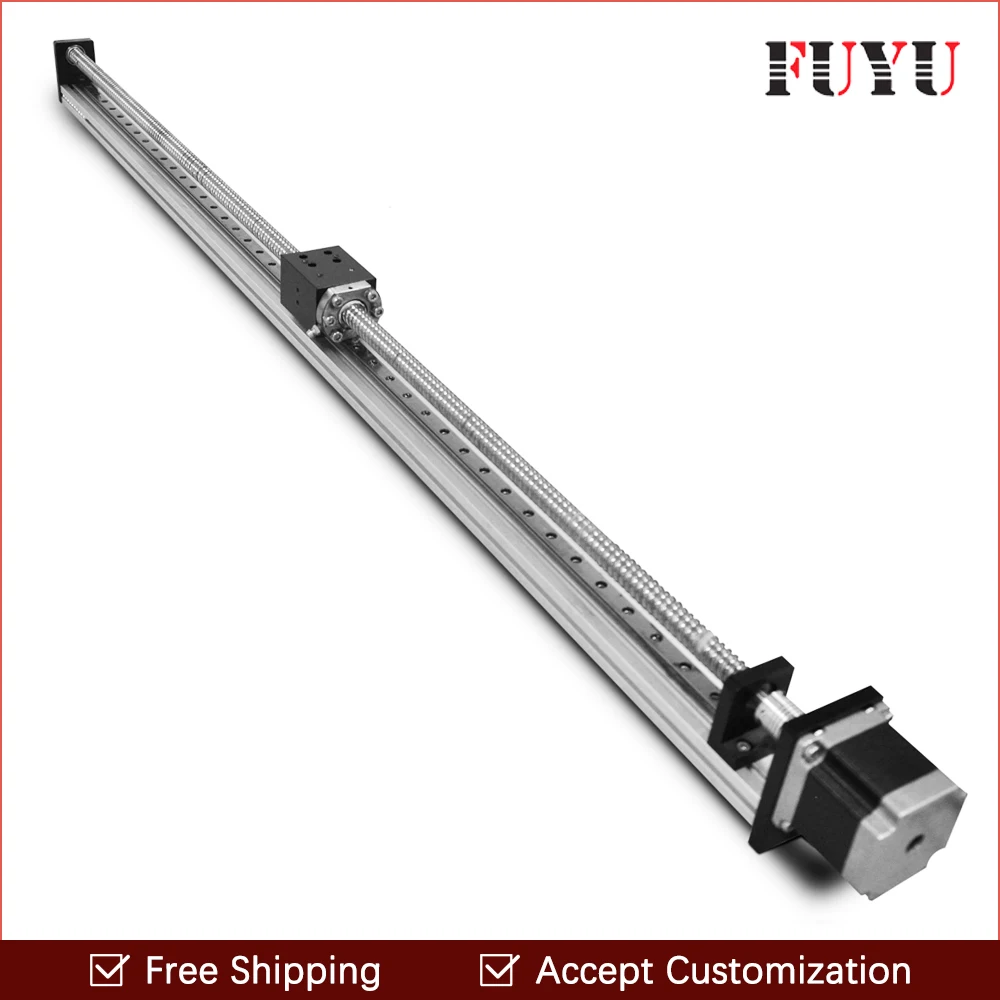 Buy Free Shipping Cnc 800mm stroke ball screw cnc