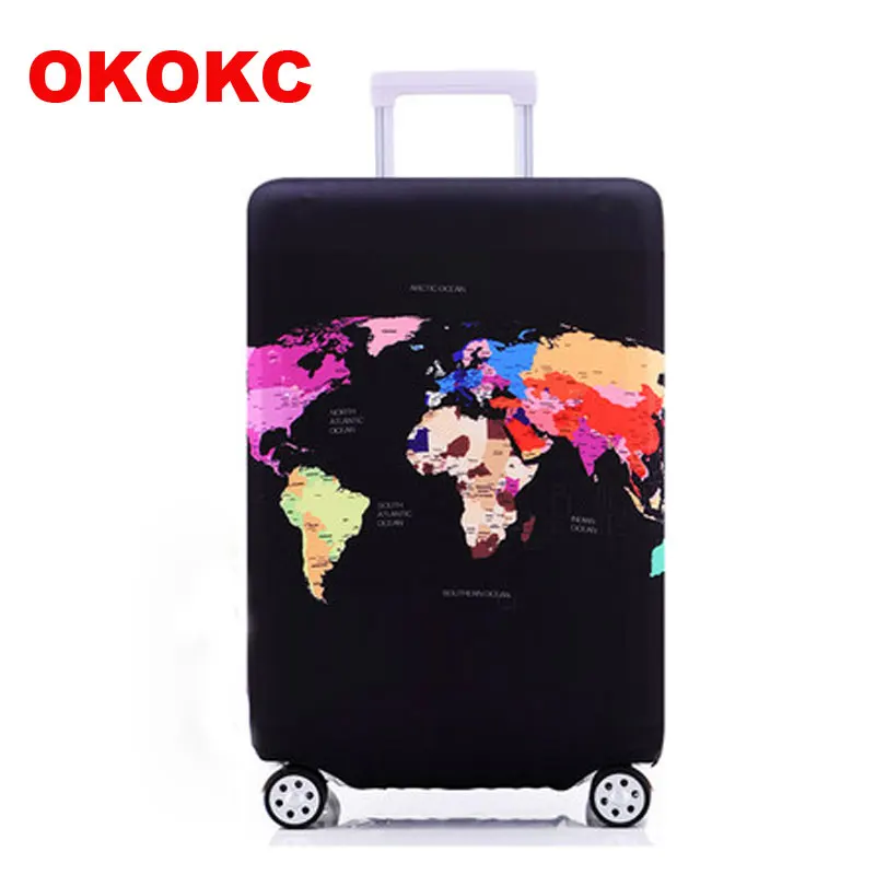 Плотный Дорожный Чехол на чемодан OKOKC с картофельными чипсами защитный чехол