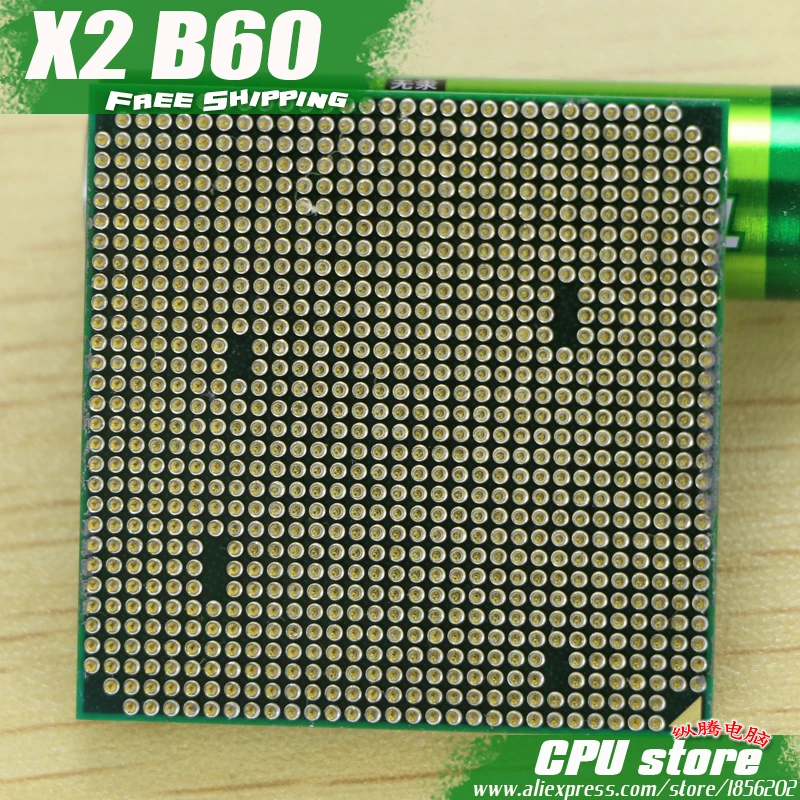 Процессор AMD Phenom II X2 B60 cpu двухъядерный(3,5 ГГц/6 м/80 Вт/2000 ГГц) Socket am3 am2+ 938 pin, B59 B55