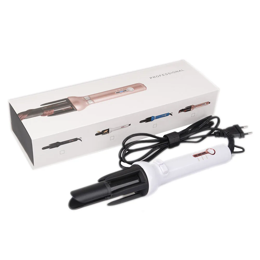 Curling Iron Automatic Hair Curler Ceramic Professional Auto Wand Curling Iron Hair Styler 28 mm Inch Barrel Dual Voltage Curling Iron Automatic Hair Curler Ceramic Professional Auto Wand Curling Iron Hair Styler 28 mm Inch Barrel Dual Voltage