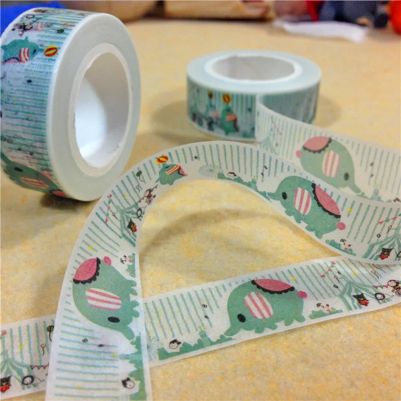 Лента Клейкая декоративная в японском стиле для скрапбукинга 1 5 см|tape scrapbook|washi