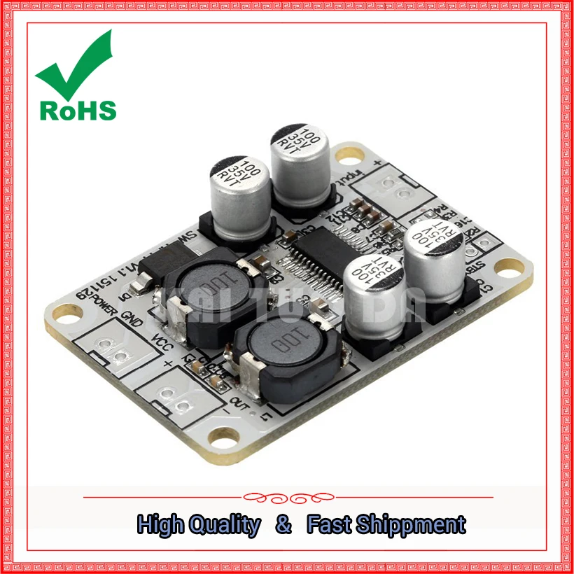 Монофоническая плата цифрового усилителя TPA3110 PBTL модуль 30 Вт|digital amplifier board|amplifier