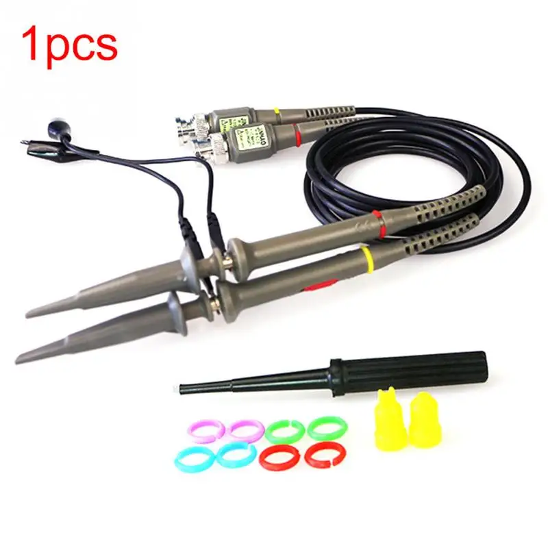 

1Pcs 100MHz Oscilloscope Scope Analyzer Clip Probe Test Leads Kit for HP Tektronix