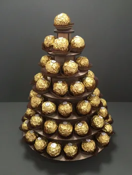 

TABLE TOP DISPLAY Sweet Chocolate Pyramid Wedding Stand