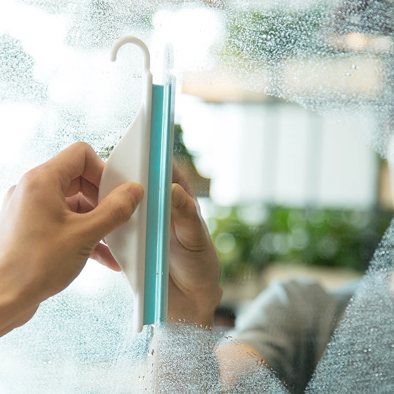 Buy Glass Cleaner Brush Wiper Bathroom Window Auto