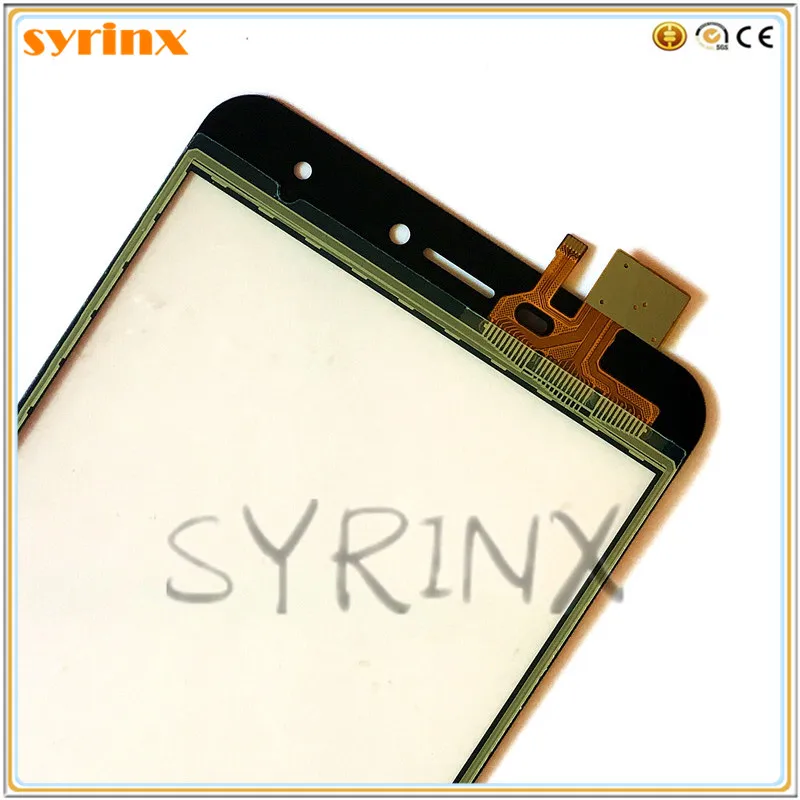 SYRINX 6,0 дюймов сенсорный экран сенсорная панель для Doogee X7 X7 Pro Сенсорный экран дигитайзер Переднее стекло датчик 3 М лента