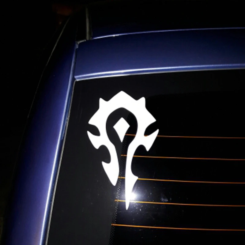 World of Warcraft Horde Window Decal Sticker Available In Red/Black/White  3x6.5”