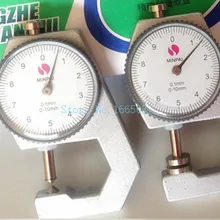 Калибр толщины, Мини Золотой циферблат 0,1-10 мм* 0,01 мм, ювелирные изделия толщиномер, дешевый Ювелирный инструмент