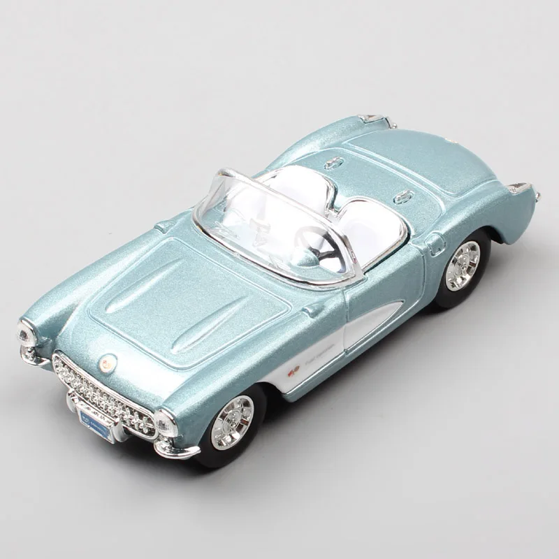 1/43 классический мини 1957 Chevrolet Corvette C1 Diecasts& Toy Vehicles масштабные Машинки Игрушки миниатюры модель для взрослых коллекция хобби