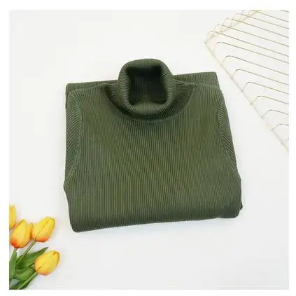 New Autumn Winter Women Knitted Dress Turtleneck Sweater Dresses Lady Slim Bodycon Long Sleeve Bottoming Dress Vestidos PP003 green