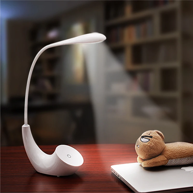 

Flexible Led Desk Lamp Rechargeable USB Table Lamps Touch Sensor Led Desk Light Reading Nightlight Gift For Kid lampe de bureau