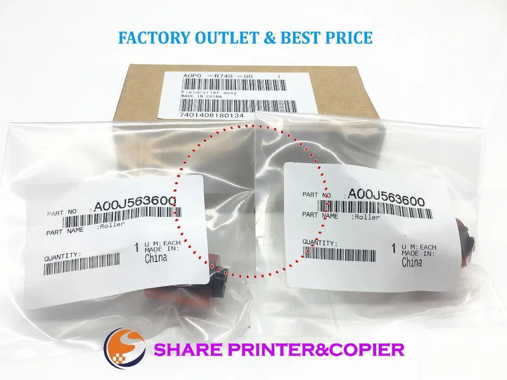1 компл. Repare валика A00J-5636-00 A02EF56600 для Konica Minolta Bizhub C203 C253 C353 C220 C280 pc405 406 105 106 |
