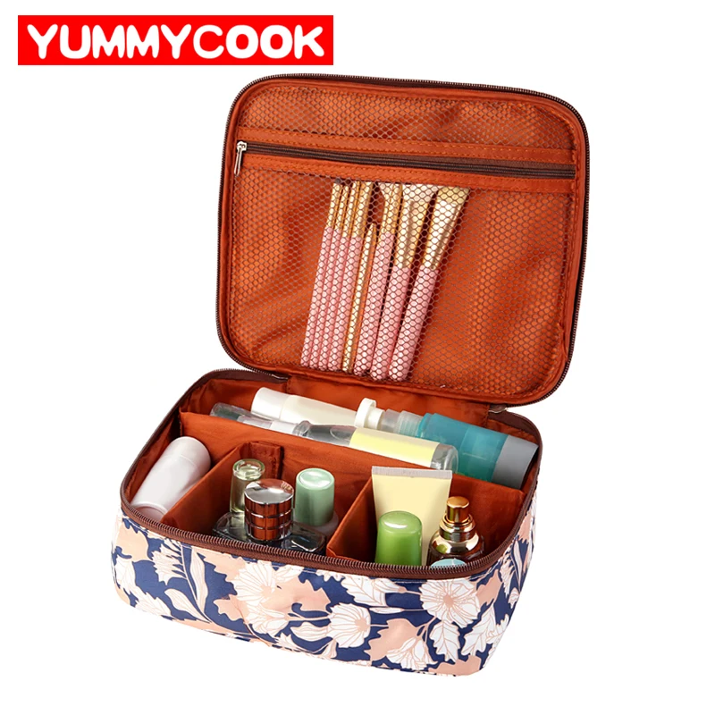 Buy Women's Travel Beauty Cosmetic Bags Cute Lady