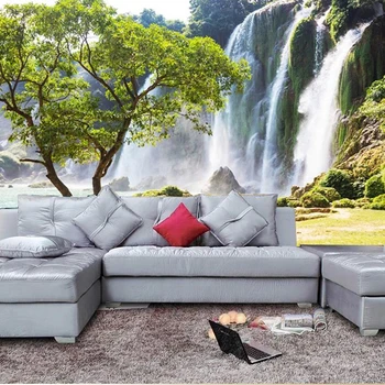 

3D Stereo Natural Scenery Wall Covering Custom Photo 3D Murals Wallpapers Living Room Sofa Office Room TV Background Wall Papers