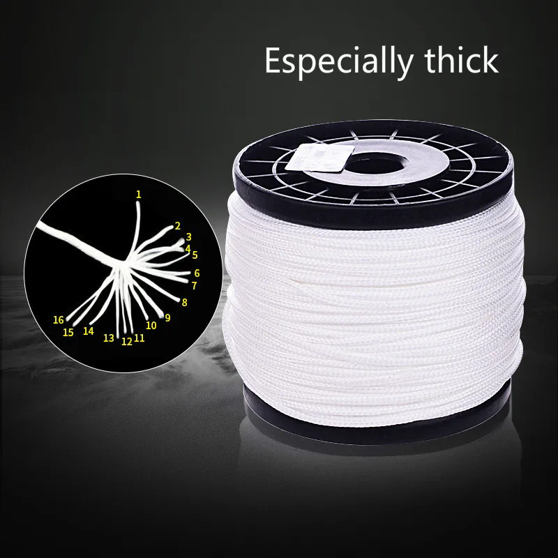 

Anzhenji 2017 Extra Thick Strong 16 Strands Fishing Line Sturgeon Line Diameter 1MM 2MM 3MM 4MM 5MM Length 100 Meters