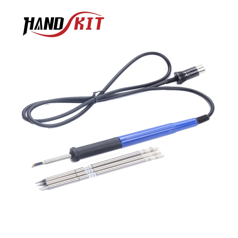 220V EU Plug HAKKO FX 951 fx951 951 Solder Soldering Iron + T12 4 tip D