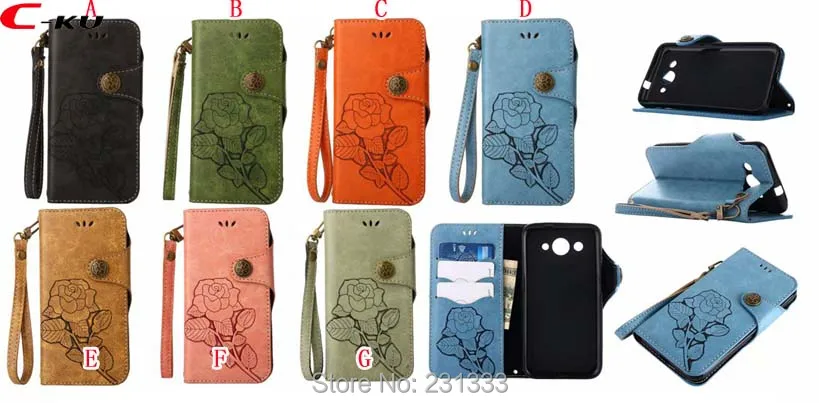 

C-ku Retro Rose Flower Wallet Leather Pouch Case For Samsung Galaxy S7 EDGE S6 S8 PLUS J4 2018 J6 S9 A8 NOTE 8 Stand Cover 1PCS