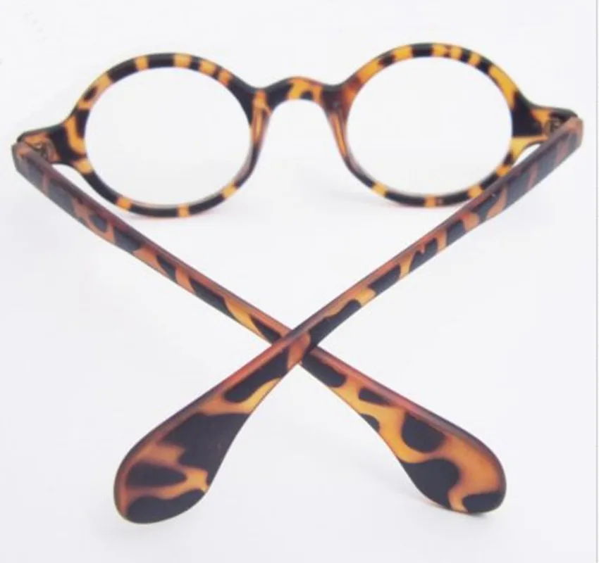 5 pieces Lot Vintage Round Harry Potter Small Round Retro Leopard Tortoise Eyeglass Frames Optical Glasses
