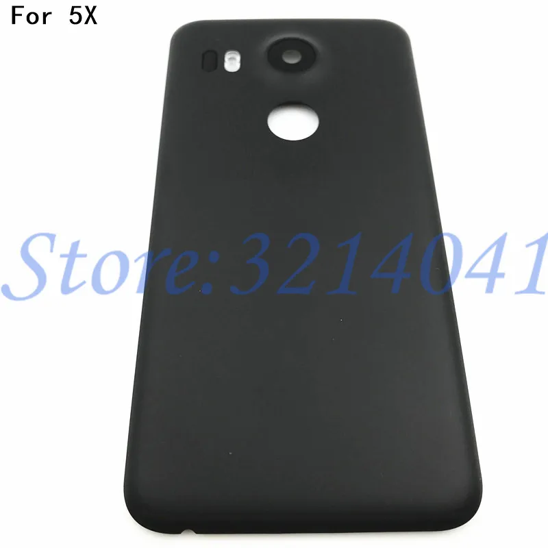 Высокое качество батарея задняя крышка для LG Google Nexus 5X Задняя батареи дверь