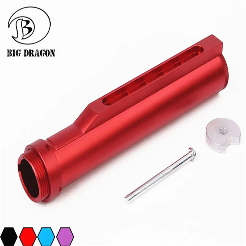 

High Quality ALUMINUM 6 Position Stock Pipe For Airsoft AEG M4/M16 Hunting Accessories M4 Stock Hunting Party
