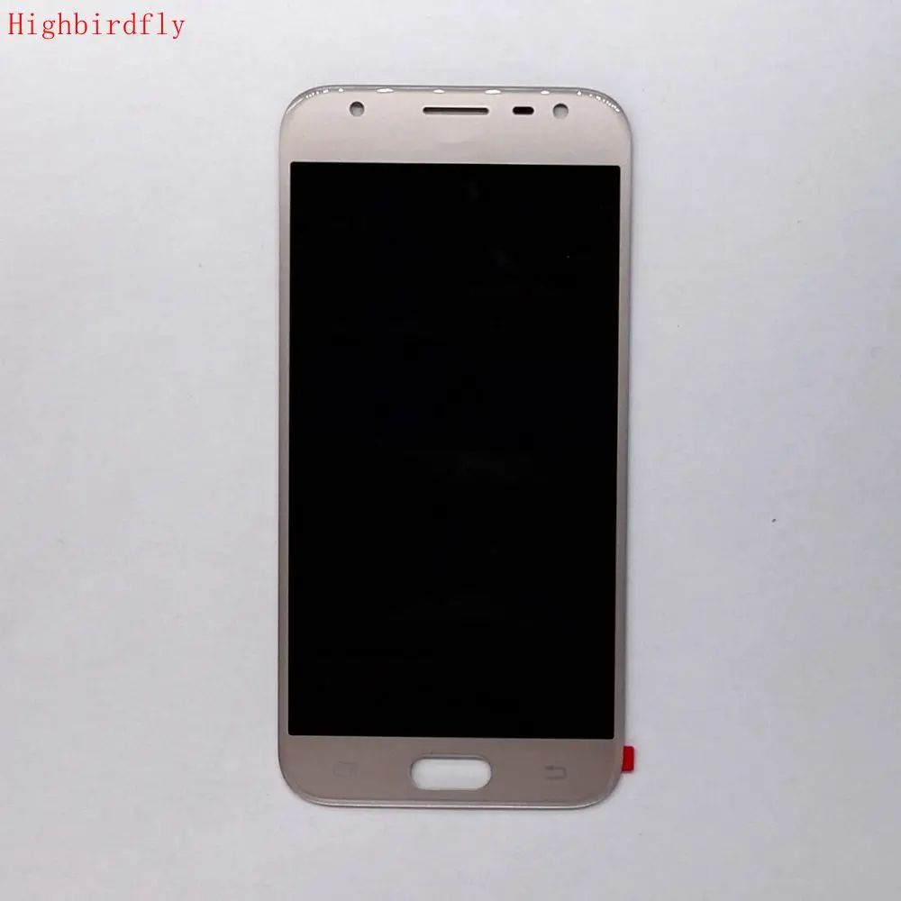 Дешево Highbirdfly для Samsung Galaxy J3 (2017) J330 J330F J330FN J330G ЖК экран Дисплей + сенсорный экран Стекло планшета Ассамблеи Замена