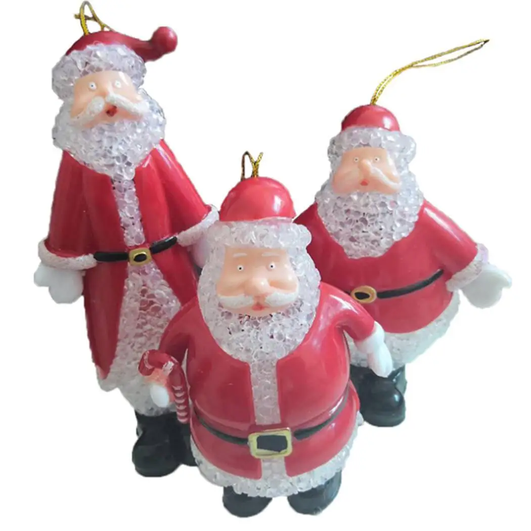 

Christmas Table Lamp Decor LED Light Ornament Glowing Santa Add festive atmosphere to your life. Claus